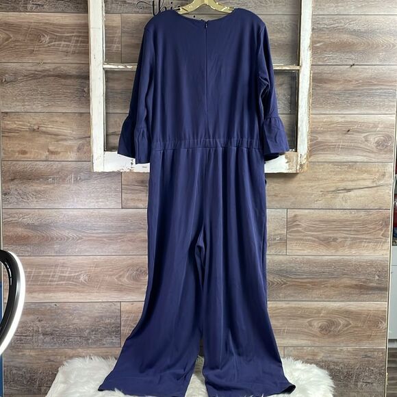 Avon Fashions Jumpsuit Romper Vintage, Ladies Size XL (16), Dark Blue - Picture 5 of 10
